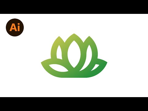 How to Design a Logo - Lotus Flower Tutorial Illustrator