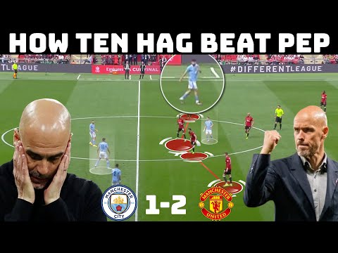 How Ten Hag BROKE Pep's System | Tactical Analysis : Manchester City 1-2 Manchester United