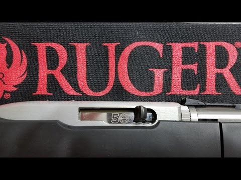 Ruger 10/22 rifle, the Takedown model