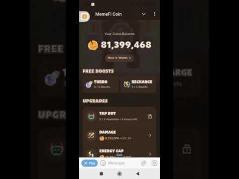 Memefi secret combo today 1,000,000 coins #memeficombotoday #Memeficoin