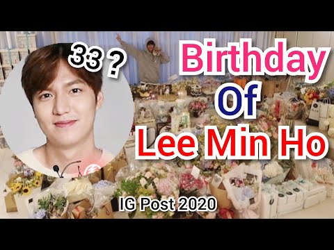 LEE MIN HO trending Birthday 😍 QUARANTINE EDITON IG post • The King Eternal Monarch