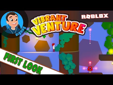 My First Look at Roblox Vibrant Venture, a great new Roblox game and an old school side scroller!