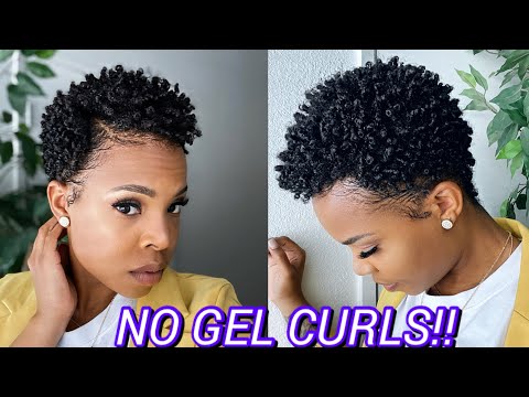 “New Cantu" for | Dry Natural Hair | No gel! Moisturized curls ( short natural hair )