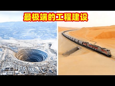 4项最极端的工程建设，在沙漠里建铁路可行吗？