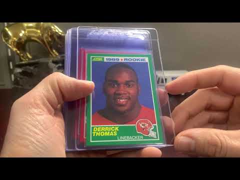 1989 Score Football Set Break + Slabcans