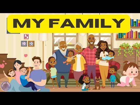 Members of the Family | Learn Famliy Members Name in English | Kids Vocabulary | Kinder Roots