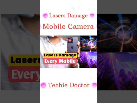 Mobile Camera Damage due to dj light | laser is damage mobile camera