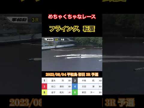 ボートレース　【3連単不成立】めちゃくちゃなレース #ボートレース