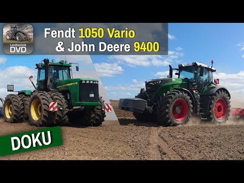 DOKU Fendt 1050 Vario & John Deere 9400 Hektarjagd 1 Landtechnik