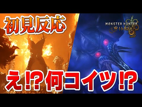 【初見反応】予想外すぎる新モンスターに大声を出してしまう男【モンハンワイルズ/モンスターハンターワイルズ PV5】