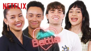 The School for Good and Evil Cast Try Pick-Up Lines on Each Other | Charm Battle | Netflix