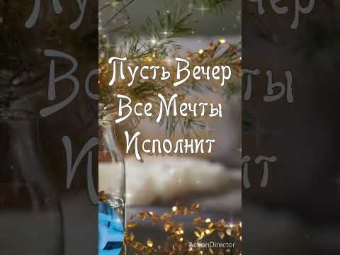 🌟Волшебного вечера!🌟#длятебя #пожелание #открытка #вечер #ночь 🌟