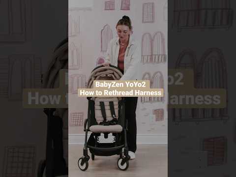 How to rethread your BabyZen yoyo2 harness #babygear #stroller #babyzenyoyo #howto