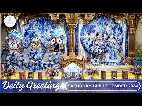 Deity Greetings | Guru Puja | Caitanya Caritamrta (Adi Lila 10.71) - Saturday 14th December 2024