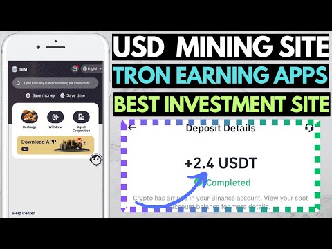 USDT Investment Platform | How To Earn USDT | TRON Mining Site | USD Grab Platform in 2024