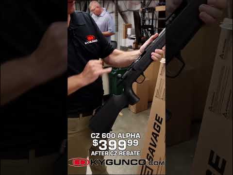 CZ USA 600 Alpha for $399!!