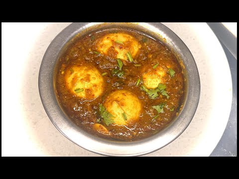 Easy and Delicious Egg Curry Recipe | How to Make Egg Gravy | Side Dish For Chapati