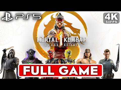 MORTAL KOMBAT 1 KHAOS REIGNS Story Gameplay Walkthrough FULL GAME [4K 60FPS PS5] - No Commentary