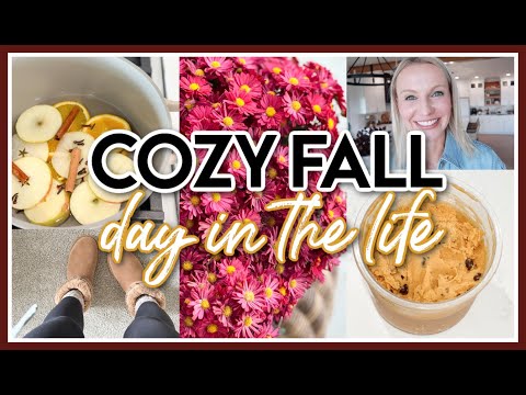 COZY FALL DAY IN THE LIFE 2024 | COOKING, CLEANING, + MORE!