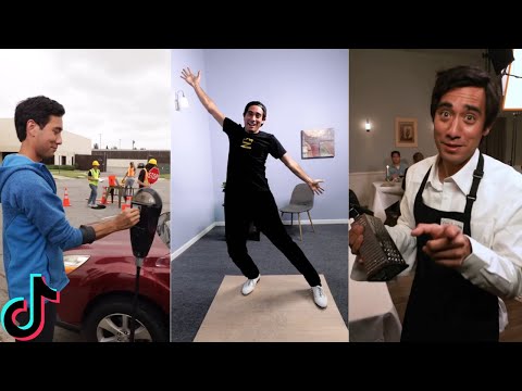 ZACH KING ILLUSTION MAGIC TRICKS TikToks Compilation | Best Funny Magic TikTok Ever