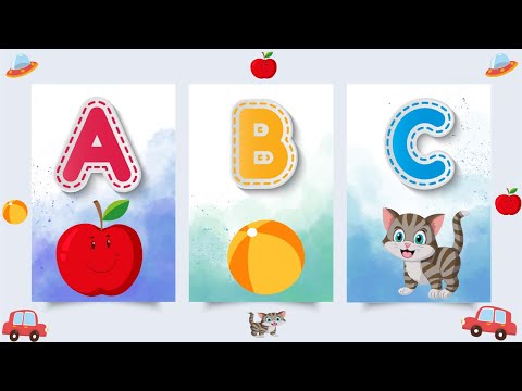 Learn ABC with Fun Slow Song & Phonics | 12345 Once I Caught a Fish Alive | ABC Lullaby for Bedtime