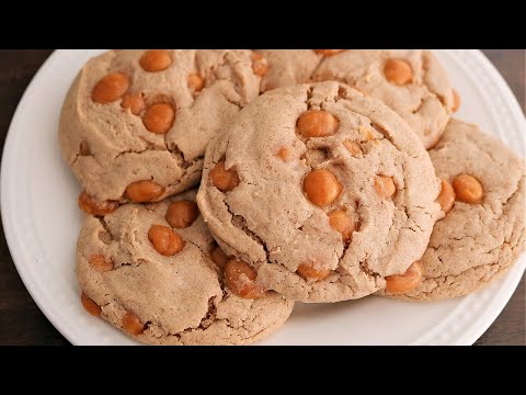 Easy Caramel Spice Cake Mix Cookies (Just 4 Ingredients)