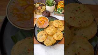 Chawal Mooli Ki Puri Recipe😍 #shorts #trending #winterrecipe