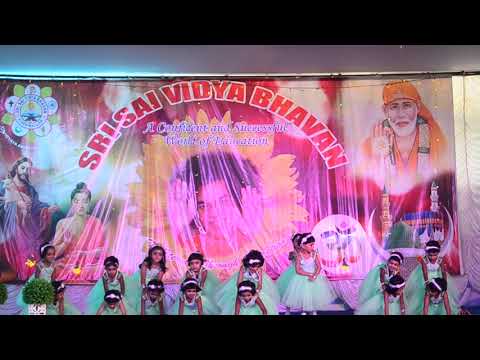 Annual day SSVB Golden beads dance