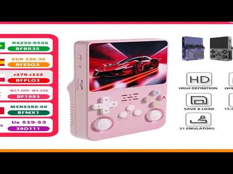 R36s new handheld game console open source Linux 3.5-inch IPS screen handheld 12