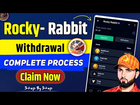 Rocky Rabbit withdrawal Money Today | Rocky Rabbit Airdrop Claim process | RBTC withdraw process |