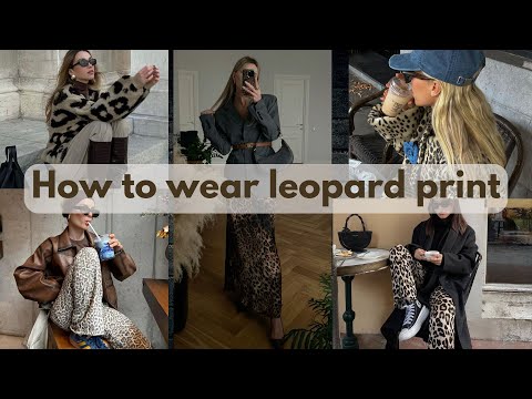 How to wear leopard print : a style guide | Leopard Print Haul: My Latest Obsessions | 2025 | ideas