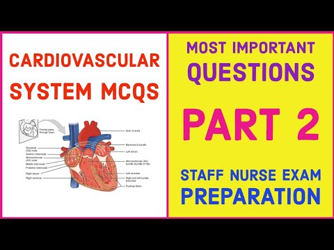 Nursing important questions of cardiovascular system part 2