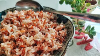 红糙米健康有营养 怎么做才好吃 How To Cook Perfect Red Brown Rice.