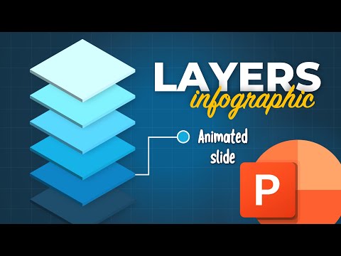 Layers Infographic in PowerPoint