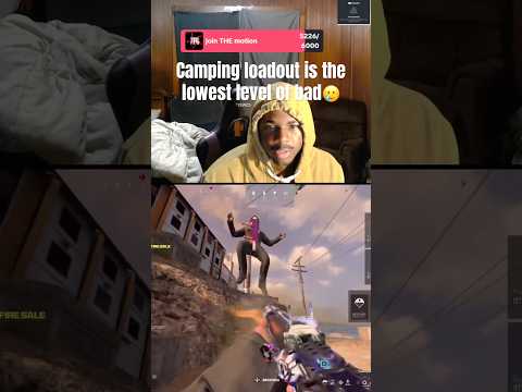 Camping loadout is bot level bad😭❌ #fyp #funnymoments #explore #cod #warzone #viralvideo #funny