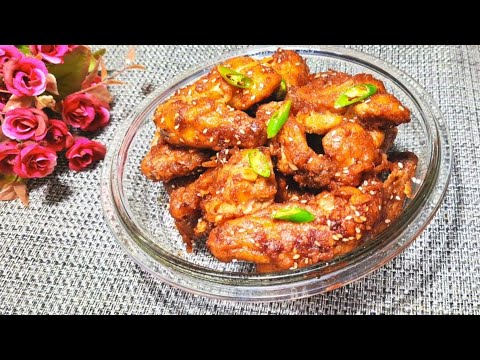 GARLIC CHICKEN WINGS RECIPE | HOW TO MAKE  GARLIC CHICKEN WINGS |Shabana kitchen smart recipes