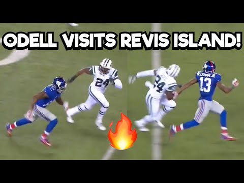 Odell Beckham Jr Vs Darrelle Revis 🔥 OBJ visits Revis Island! (WR vs CB Matchup) OBJ highlights