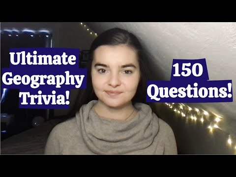 ASMR Whispering 150 Geography Trivia Questions! | QUIZMAS DAY 3