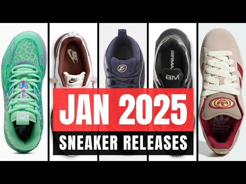 GET THE BEST Sneakers in January 2025