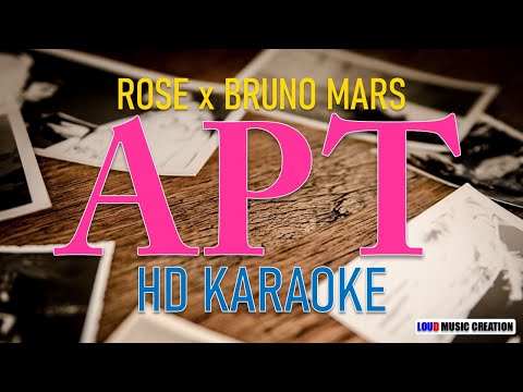 Rose - APT | HD KARAOKE LYRICS | Bruno Mars