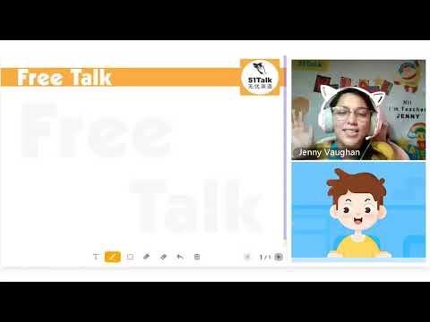 51 talk Free Talk Class || Teacher Jenny