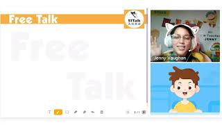 51 talk Free Talk Class || Teacher Jenny