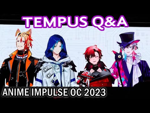 Tempura Talks with TEMPUS - Q&A Panel - Anime Impulse OC 2023【HOLOSTARS EN】