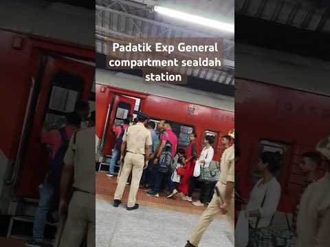 #Sealdah station #general compartment seat allocation #RPF✌️