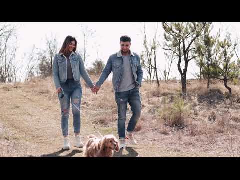 Couple Walking Dog | Copyright Free Video Footage