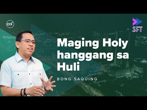 Maging Holy Hanggang Sa Huli | Sunday Fast Track