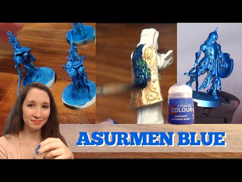 Asurmen Blue - Contrast Paint Review