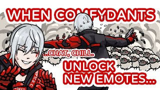 When Comfydants Unlock and Equip Fulgur's New Emotes...【Noctyx/Fulgur Ovid】(Animation Ver.)