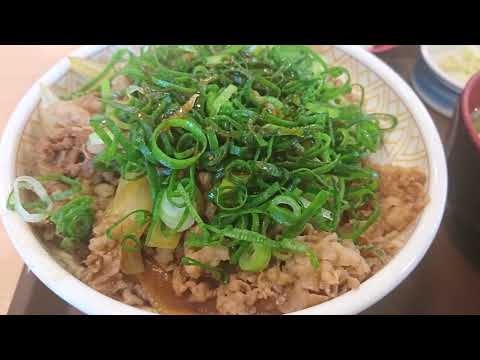 朝すき家～早朝からガッツリと食べたくなる牛丼と味噌汁