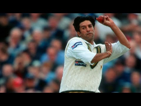 Wasim Akram Magical Bowling VS Sri Lanka 5 Wickets **RARE**